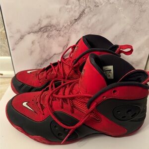 Nike Red and Black Sneakers